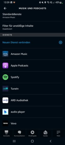 Alexa mit Spotify verbinden Schritt 3