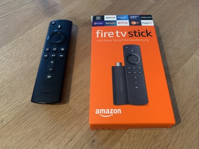 Fire TV Stick in Verpackung